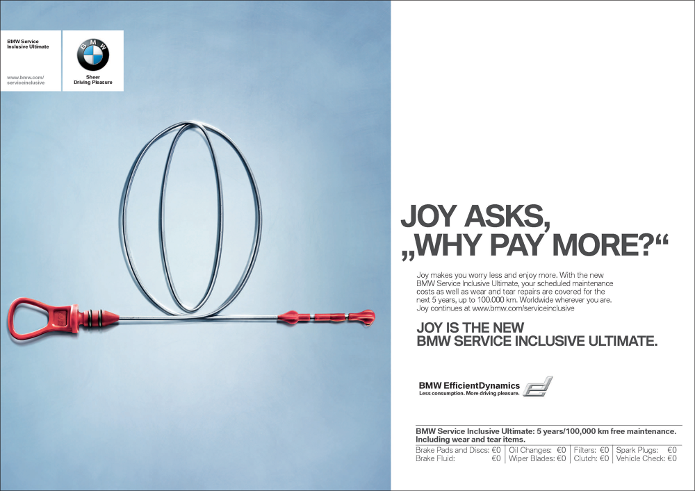 bmw free maintenance